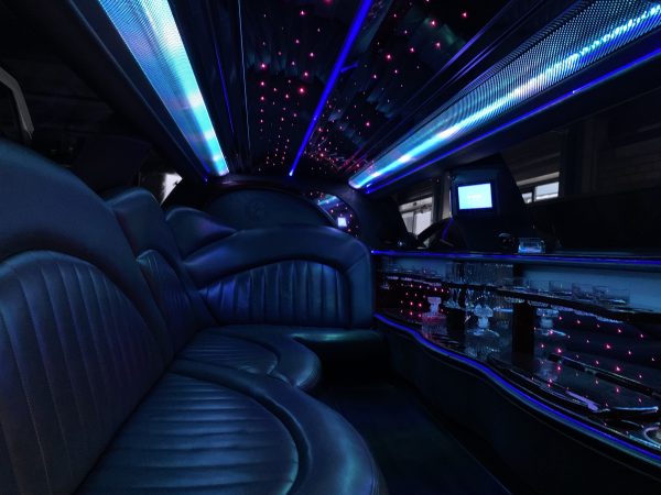 roze limousine binnenkant