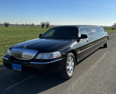 trouwvervoer zwarte lincoln