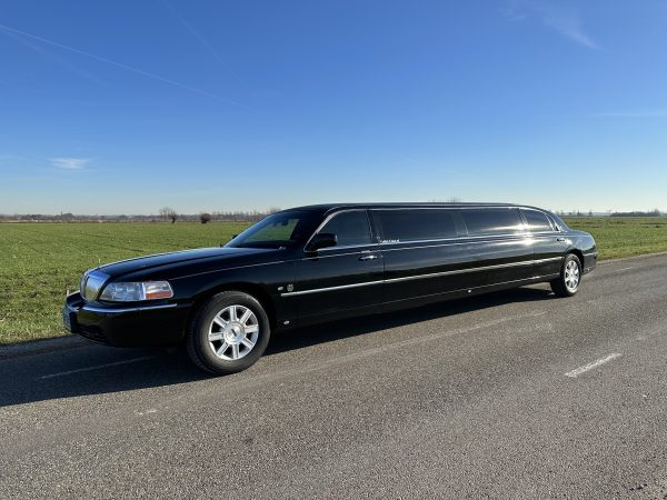 Zwarte limousine